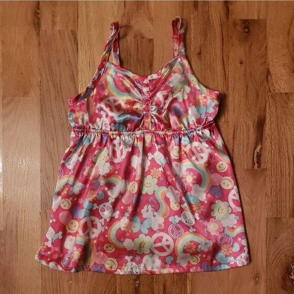 NWT Joe Boxer ☮ Peace Icons Girls Nightie - Picture 2 of 5